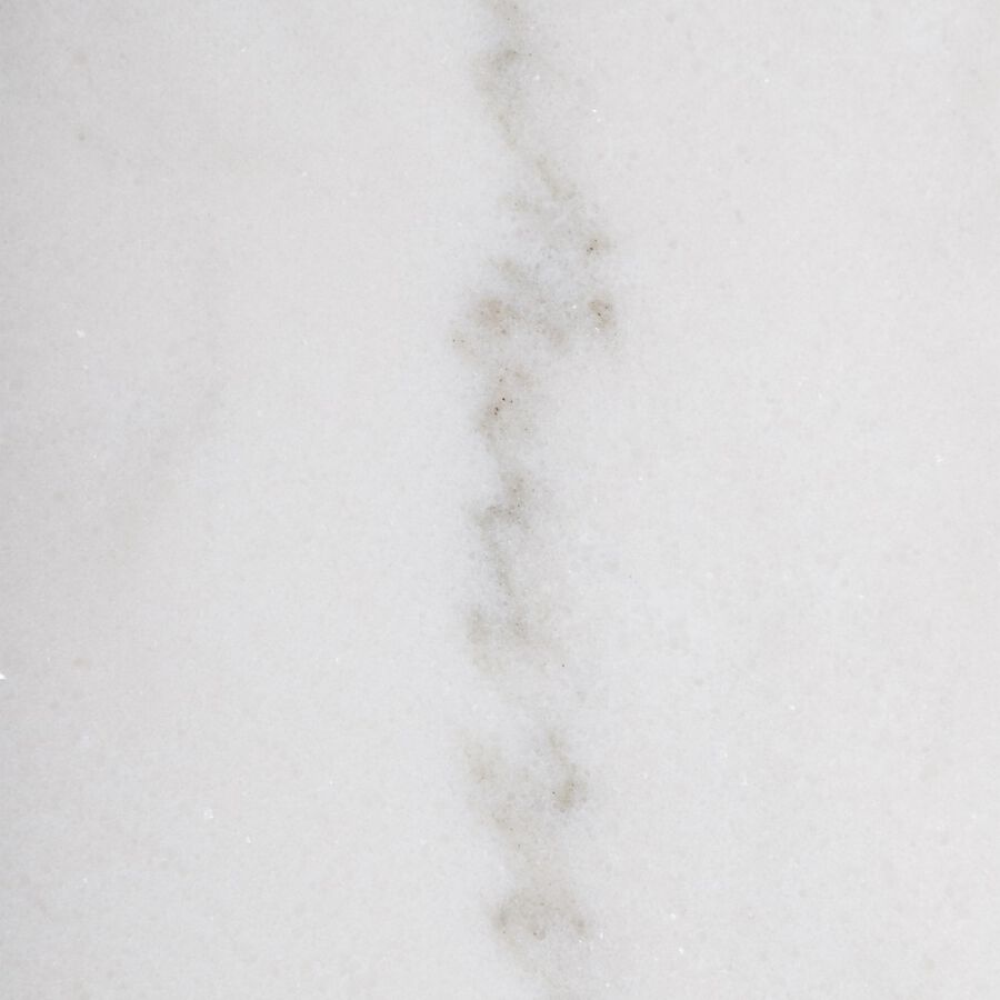 Set de 2 mesas auxiliares de m&aacute;rmol doradas &Oslash;55/45cm