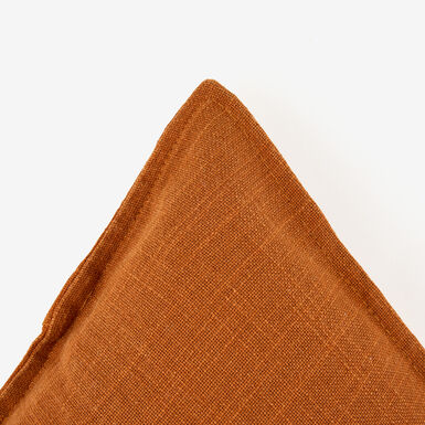 Funda de cojín de algodón cobre Frida 45x45cm