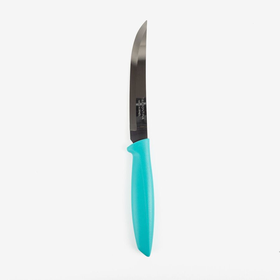 Cuchillo de postre turquesa de acero inoxidable Plenus