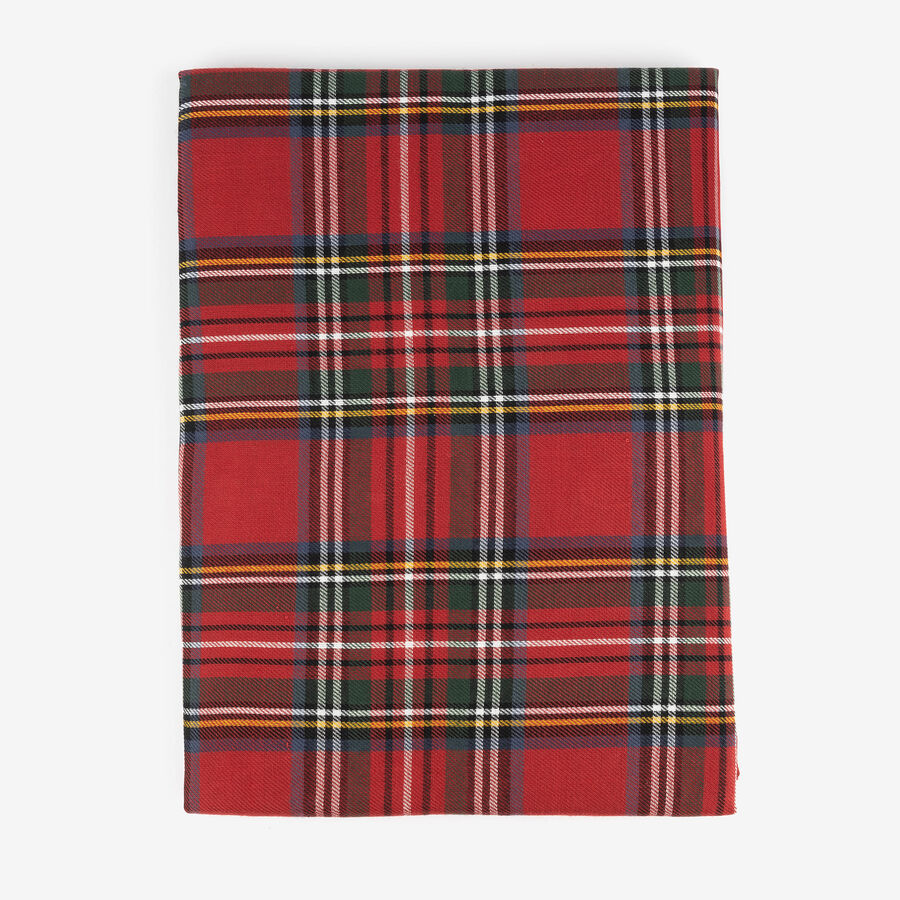 Mantel rojo Tartán 150x300cm