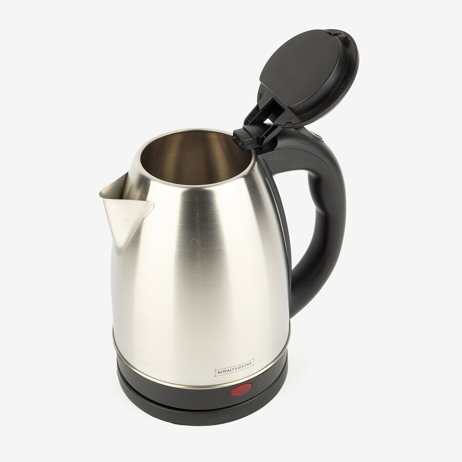 Hervidor de agua plateado 1,7L 1500W