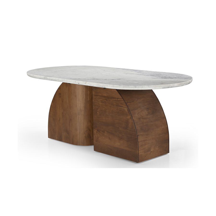Mesa de comedor de m&aacute;rmol Budapest 200x100x77cm