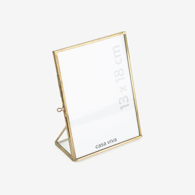 Marco de fotos dorado 13x18cm