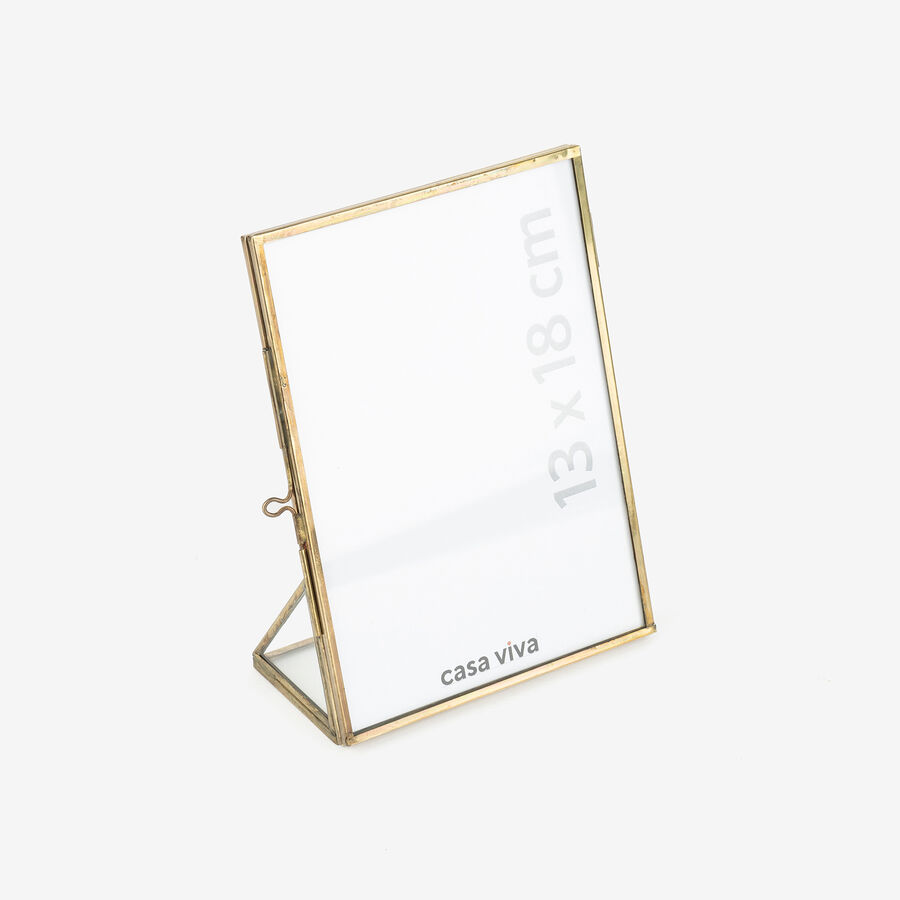 Marco de fotos dorado 13x18cm