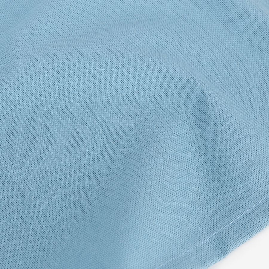 Conjunto de dos servilletas azules de algod&oacute;n Glace 43x43cm