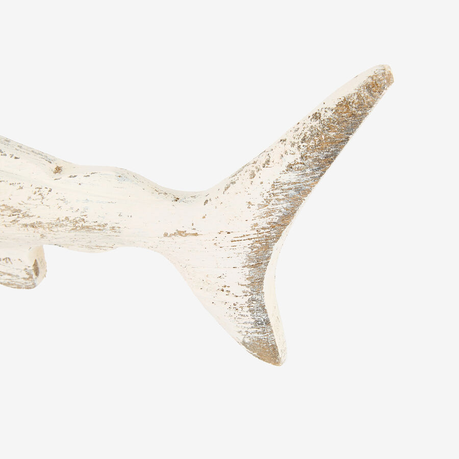 Figura decorativa de madera pez espada 35cm