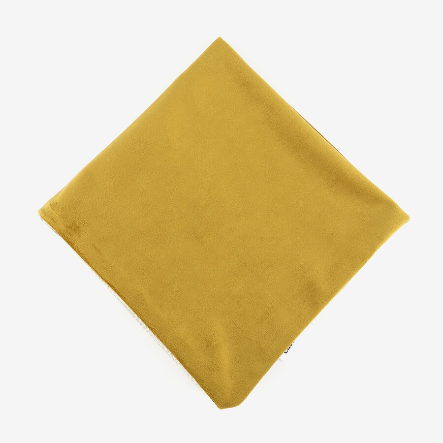 Funda de coj&iacute;n velvet verde oliva 45x45cm