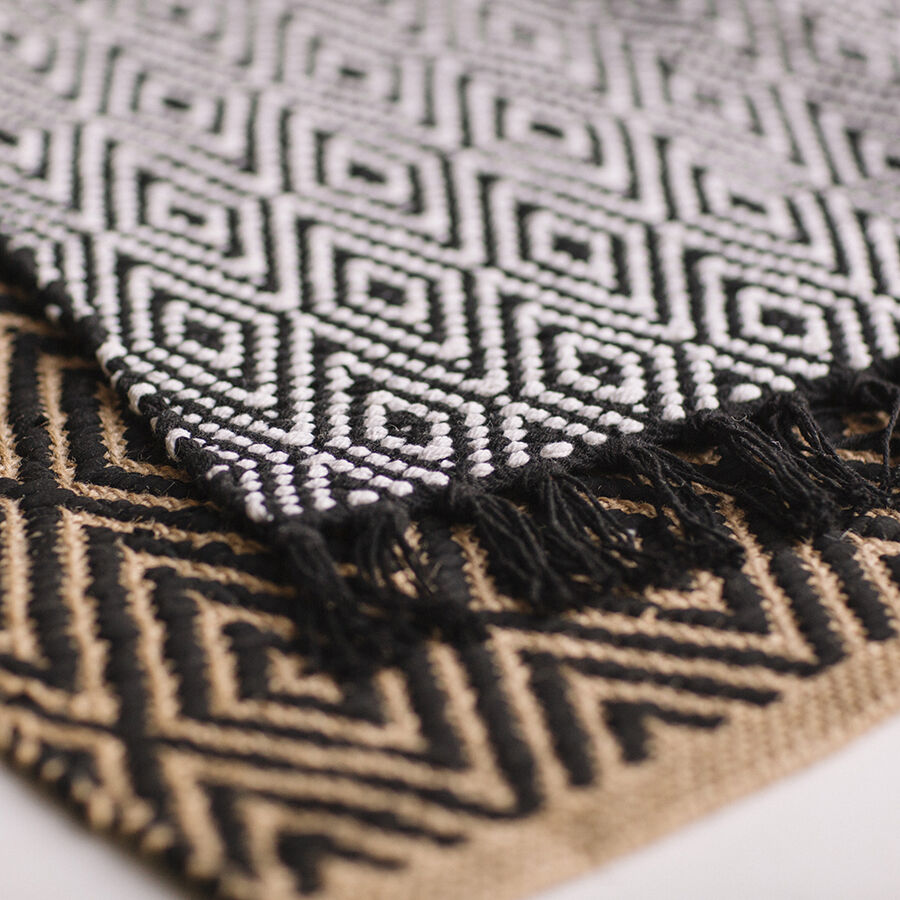 Alfombra de algod&oacute;n Diamond 140x200cm