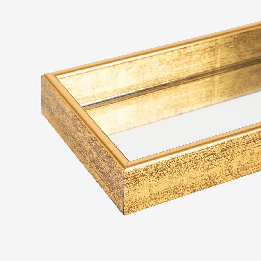 Bandeja con espejo Antique 30x10cm