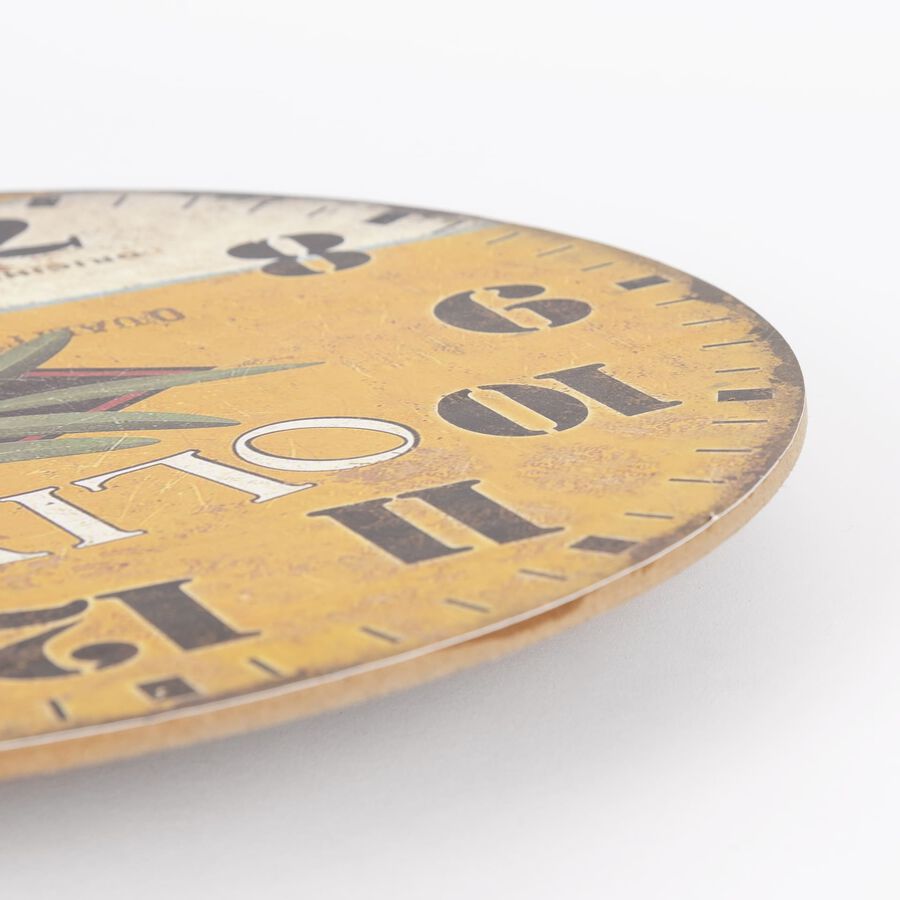 Reloj MDF surtido &Oslash;34cm