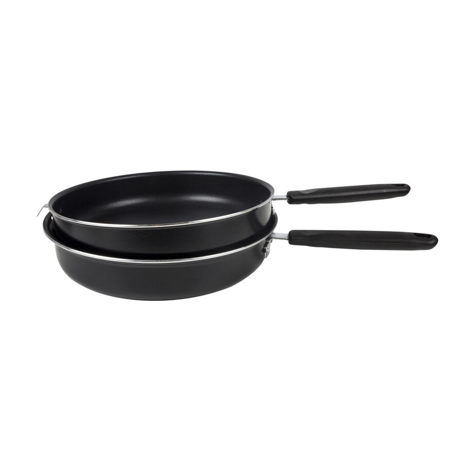Sart&eacute;n doble de tortilla de metal Gastro Fun 26cm