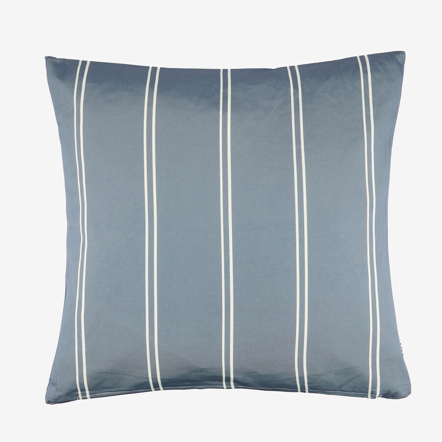 Cojín de exterior azul Rayas 43x43cm