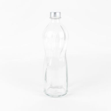 Botella de agua vidrio Glita 1L - Bormioli