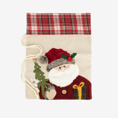 Saco de regalos Santa Claus 42cm