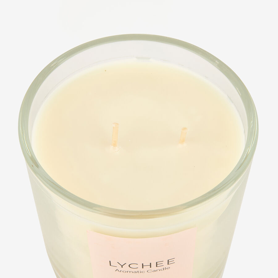 Vela arom&aacute;tica Lychee 450g &Oslash;11x11cm 
