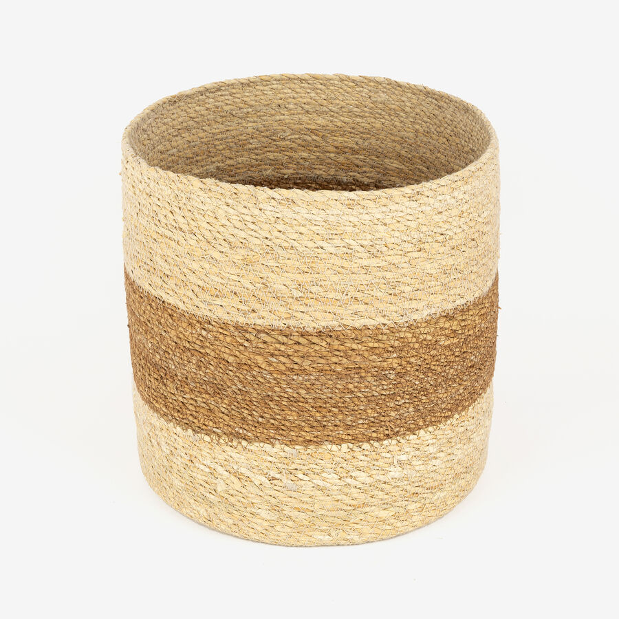 Macetero natural Typha Inda &Oslash;28cm