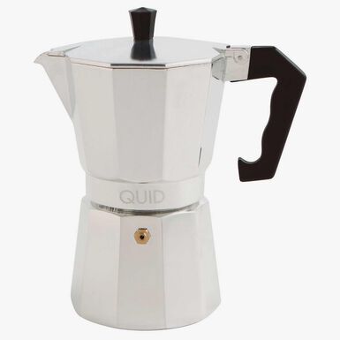 Cafetera italiana de aluminio para 3 tazas Cesena