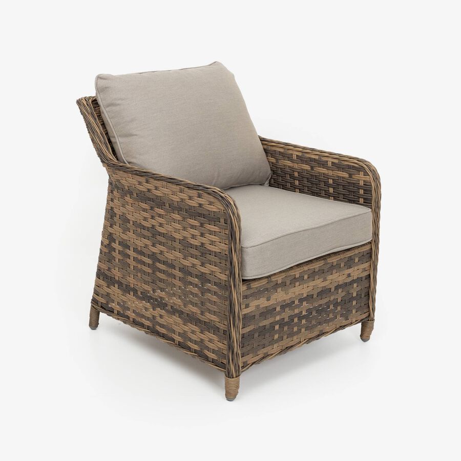 Set de jardín de 4 piezas de ratán sintético Lanai