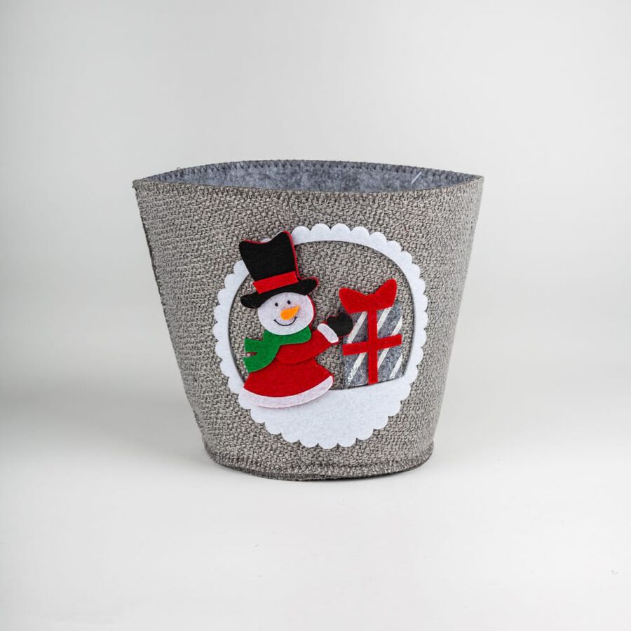 Bolsa de Navidad tipo cesta 2 modelos