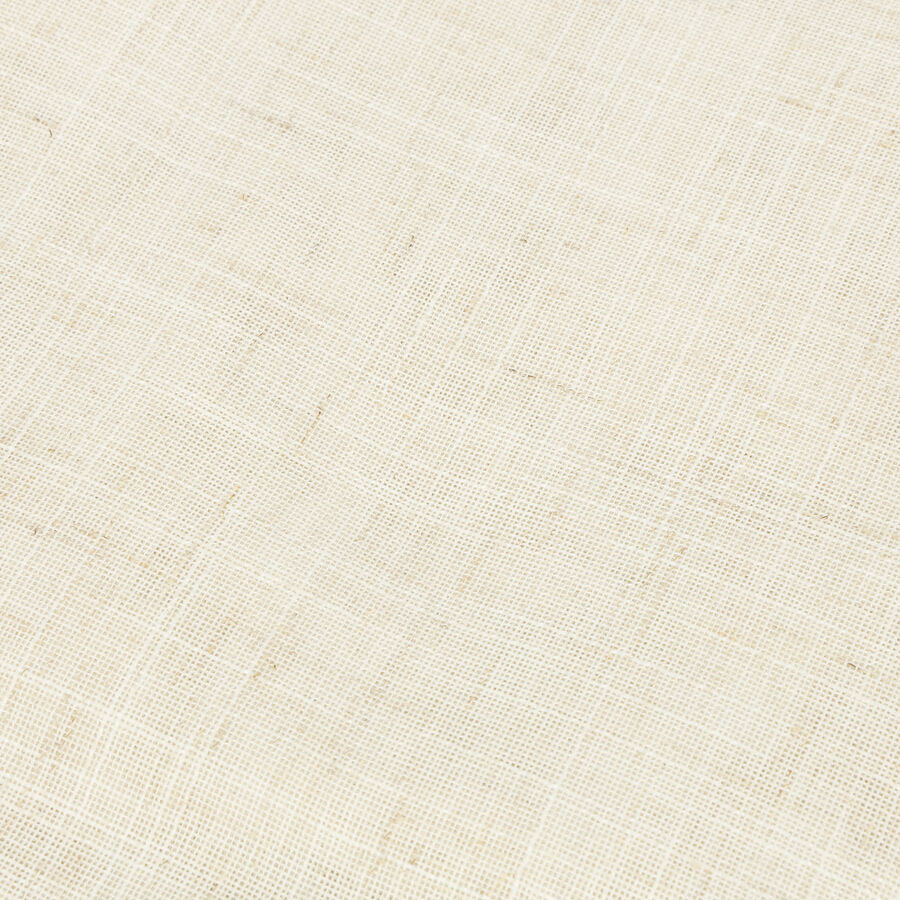 Cortina de lino de beige 140x240cm