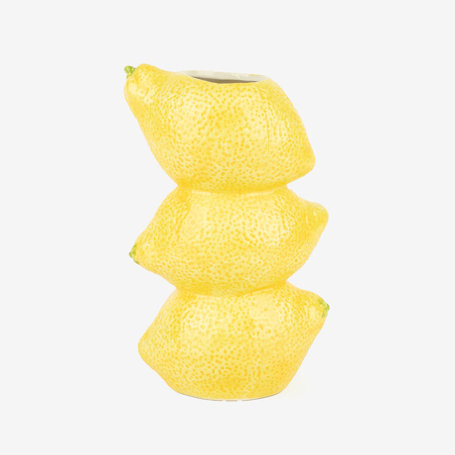 Jarr&oacute;n amarillo Lim&oacute;n &Oslash;13x20cm