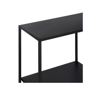 Estantería de metal negro Calista 65x25x110cm