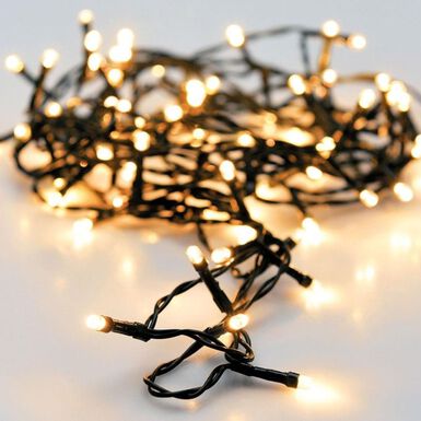Guirnalda de luces exterior 48 LEDs luz cálida 4m