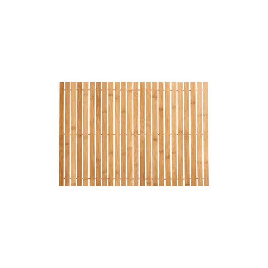 Alfombra de baño bambú 59x40cm