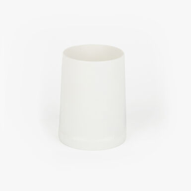 Vaso portacepillos blanco Vinta &Oslash;8x10cm