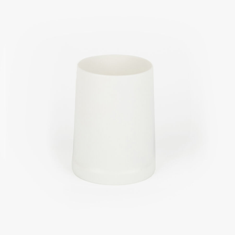 Vaso portacepillos blanco Vinta &Oslash;8x10cm