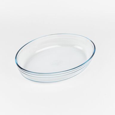 Fuente ovalada de vidrio Ocuisine 30x21cm