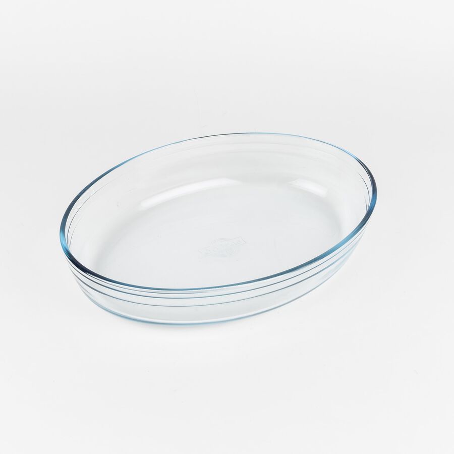 Fuente ovalada de vidrio Ocuisine 30x21cm
