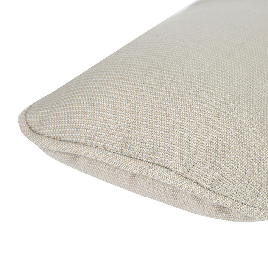 Coj&iacute;n de exterior para cabezal de algod&oacute;n Bahamas 15x30cm