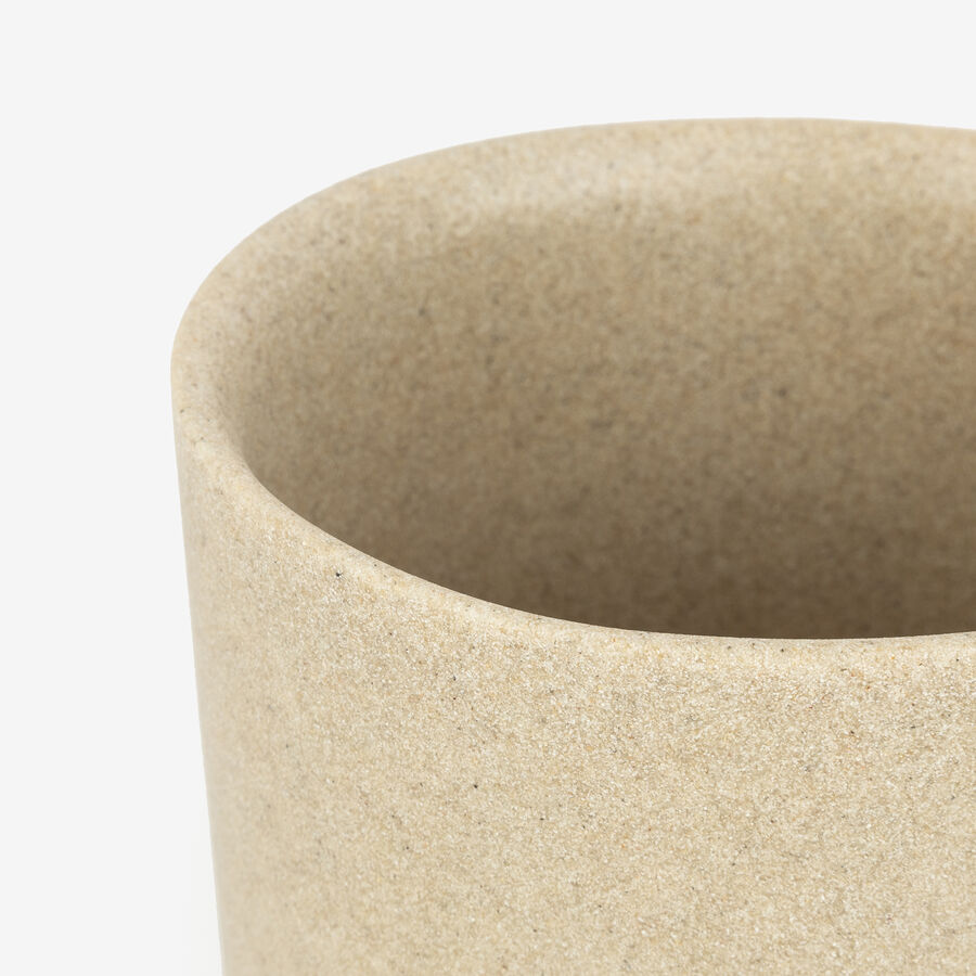 Escobillero de poliresina Clear Stone 12x36,5cm