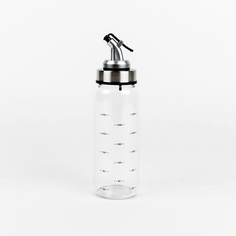 Aceitera con dosificador de acero inoxidable Len