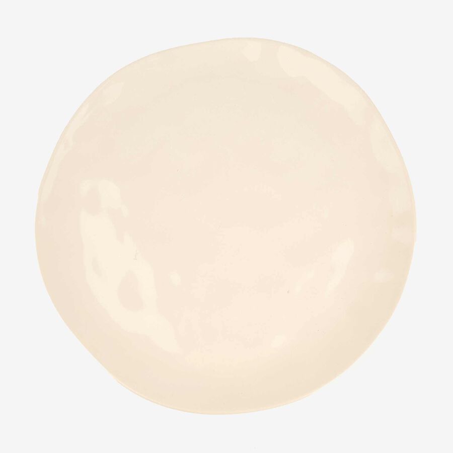 Plato llano de cer&aacute;mica blanco Posima &Oslash;26cm