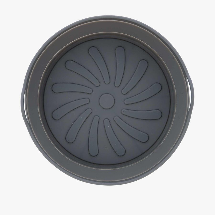 Cesta de silicona plegable redonda para freidora &Oslash;20x7cm