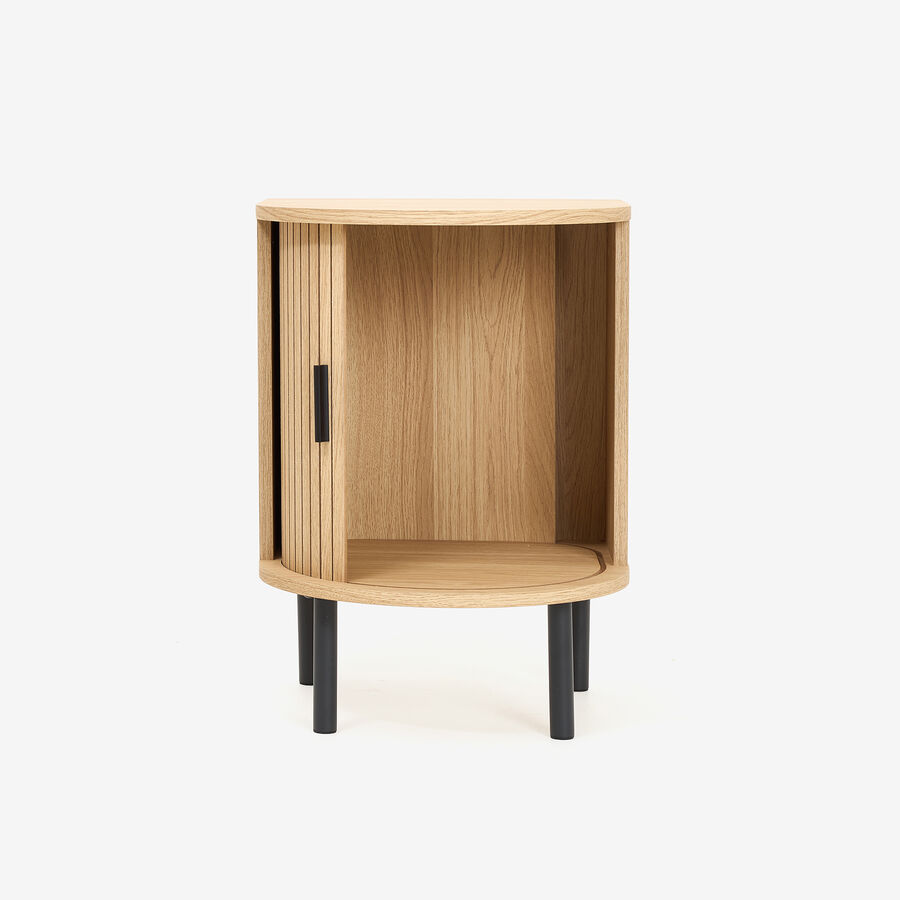 Mesa de noche de madera MDF Medan 40x40x55,5cm