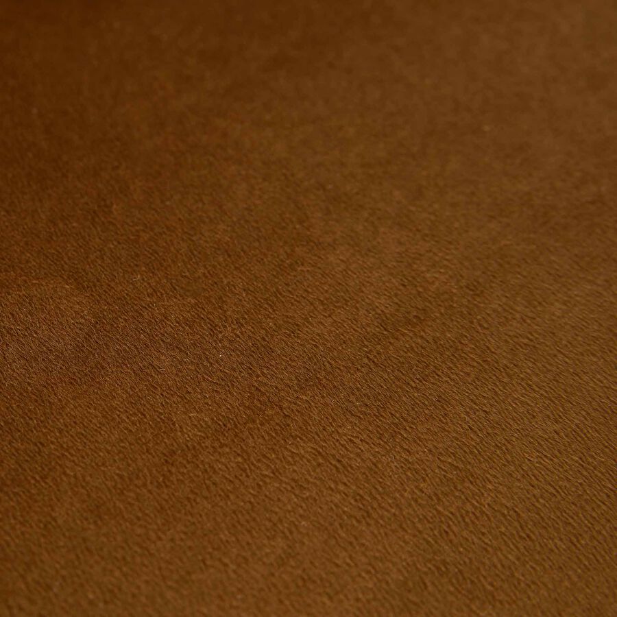 Silla de comedor de terciopelo marrón Concept 45x55x86cm