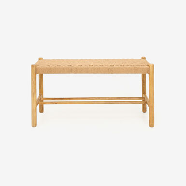 Banco de madera mango Insua 90x40x46cm