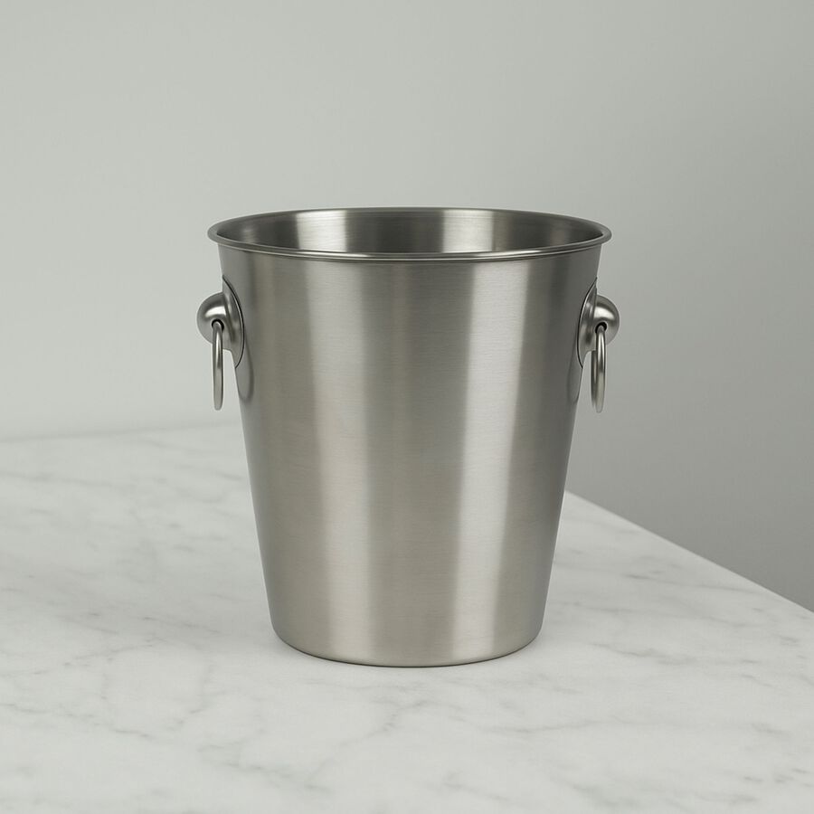 Cubitera de acero inoxidable &Oslash;20x21cm