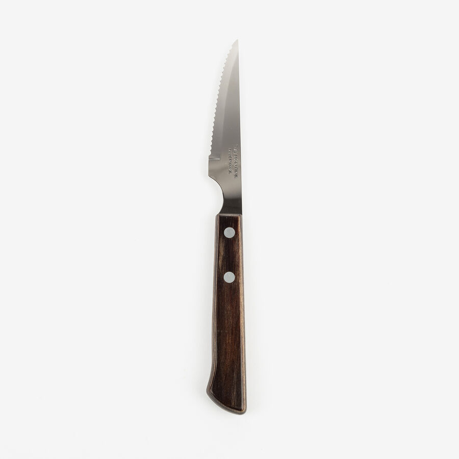 Cuchillo de carne con mango madera 11cm