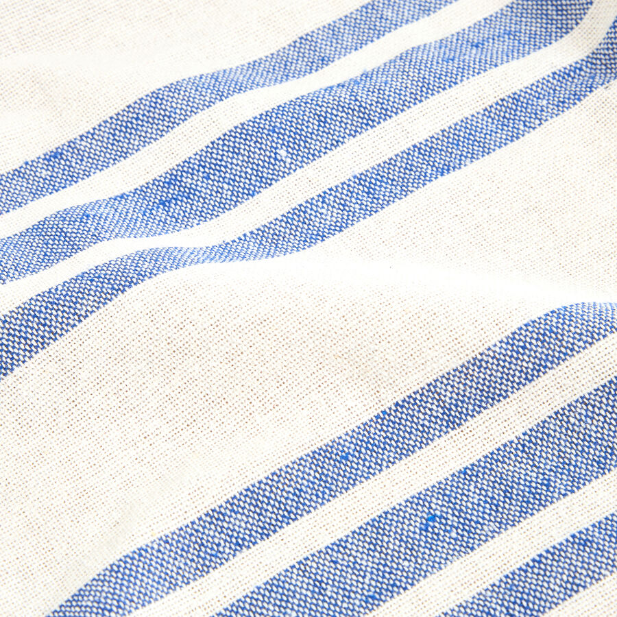 Mantel de algod&oacute;n rayas gruesas Maya 150x250cm