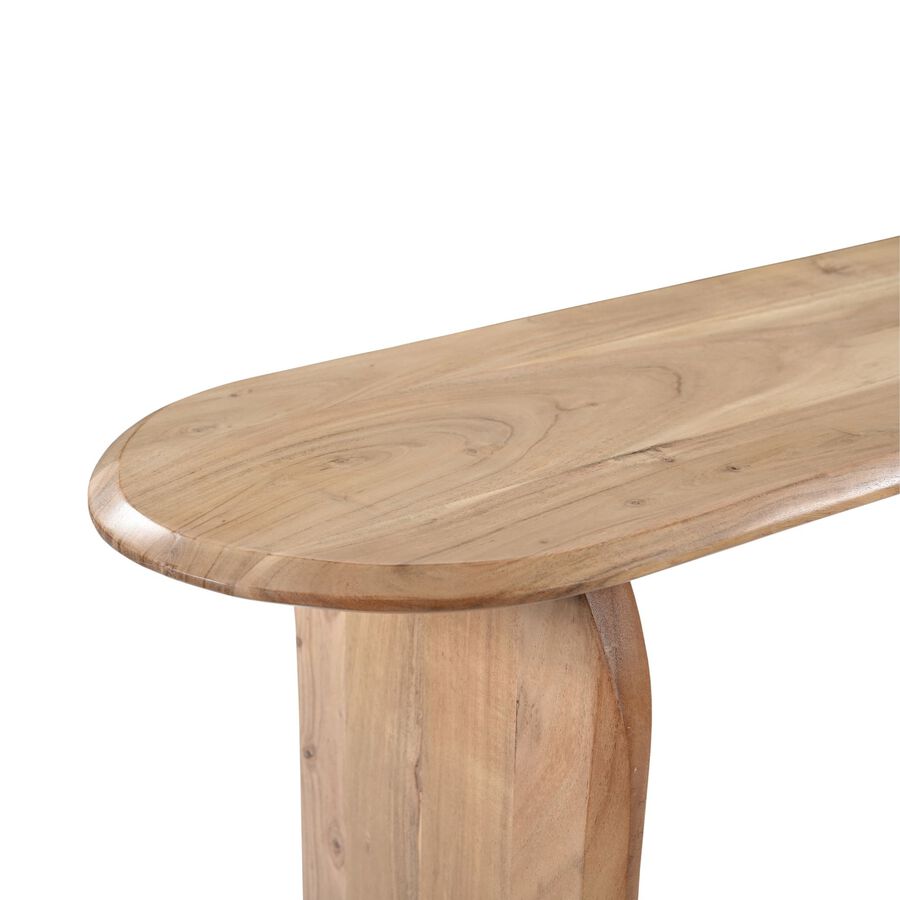 Consola de madera de acacia Yakarta 120x35x76cm