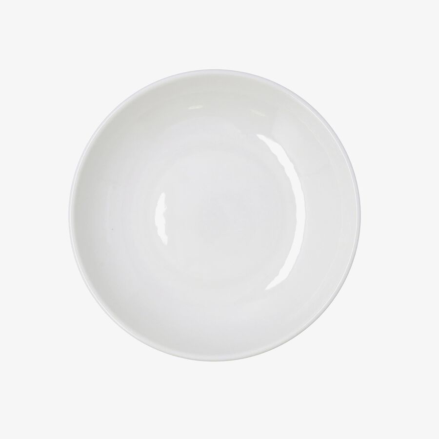 Plato hondo blanco de porcelana Regent &Oslash;23cm