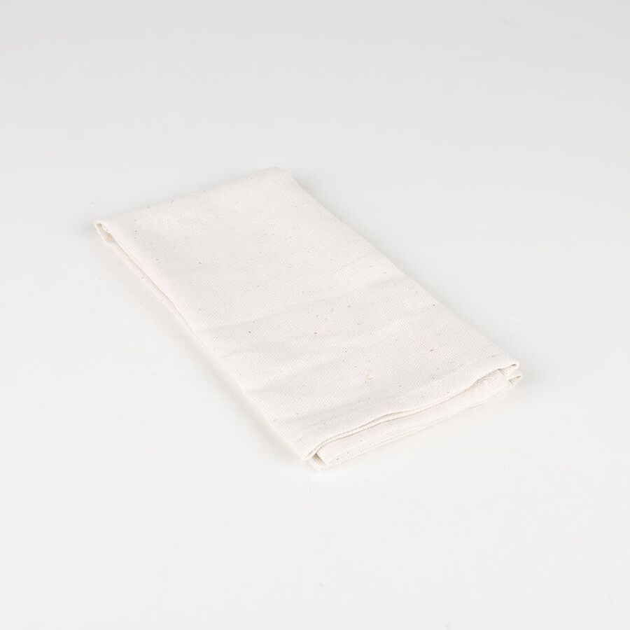 Servilleta de algodón reciclado Lagos blanco 43x43cm