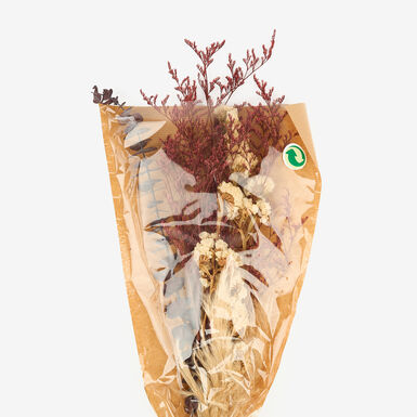 Ramo de flores secas granate 60cm