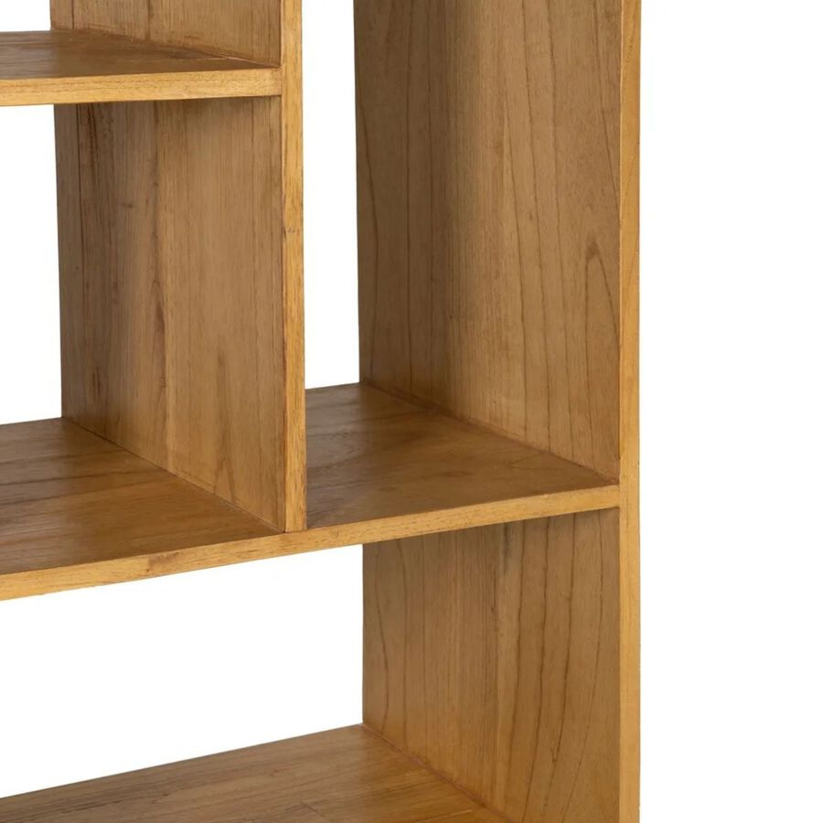 Estanter&iacute;a de madera de mindi 90x40x150cm