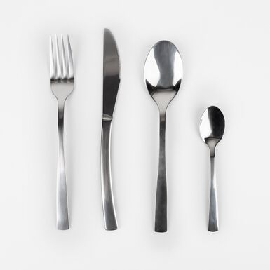 Cubertería de 24 piezas de acero inoxidable Olympe