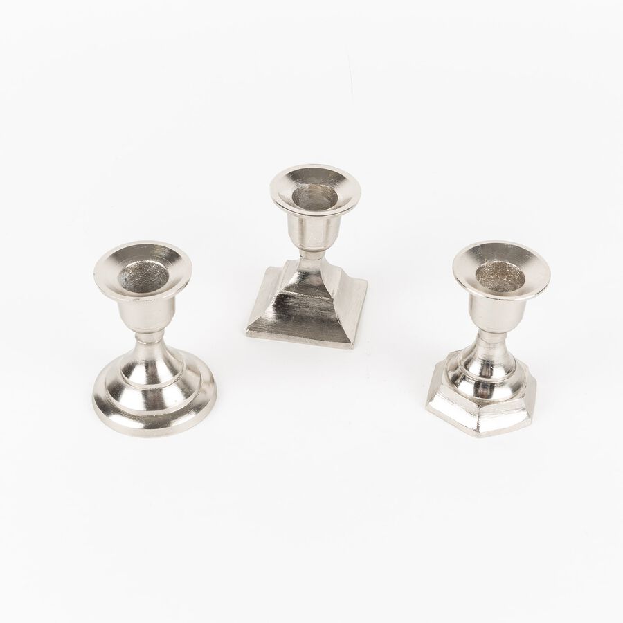 Candelabro de aluminio &Oslash;6x8cm en varios modelos